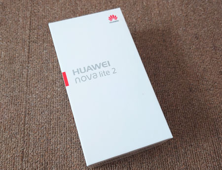 ゲオで買い取ってもらった HUAWEI nova lite 2 の外観